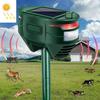 RC-544 Solar Ultraschall Infrarot Sensor Tiervertreiber für den Außenbereich