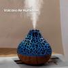 Volcano Air Humidifier 300ml Desktop USB Water Mist Diffuser Purifier Air Freshener Nebulizer with Colorful Ambient Night Light