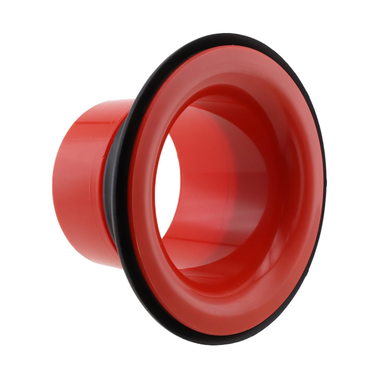 Абсолютно новый усилитель бас-барабана 1 комплект ABS+резиновое дно красный