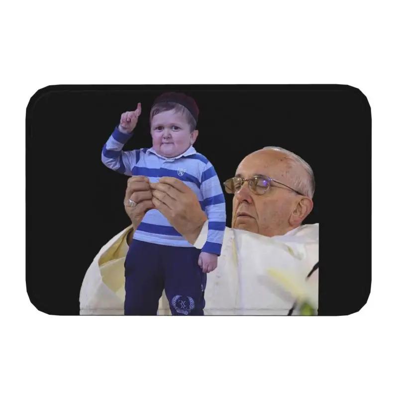Tappetino d'ingresso Hasbulla Hasbullah Sorriso Antiscivolo Esterno Asciugatura Rapida Tappetino Cucina Camera da Letto Ingresso Tappeto