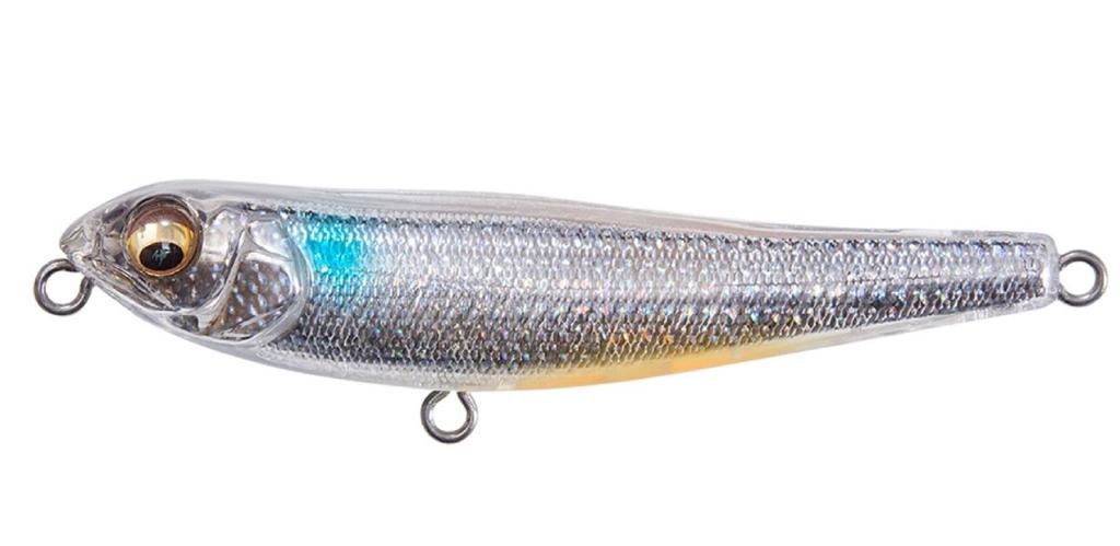 Megabass Dog X JR SW 71 mm 6.5 grams Floating Lure DD Clear Inakko (2115)