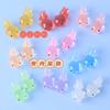 5Pcs 3D Cute Luminous Goldfish Fish Resin Pendants Charms Diy Earrings Necklace Keychain Bead Jewelry Making Supplies Findings