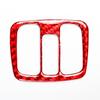Red Carbon Fiber Power Windows Control Panel Cover Trim For Celica 00-05