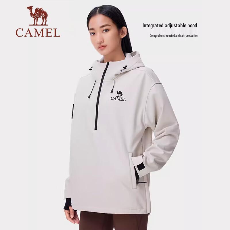 

CAMEL Унисекс Водоотталкивающая Softshell Куртка на Флисовой Подкладке A34CR09667 L
