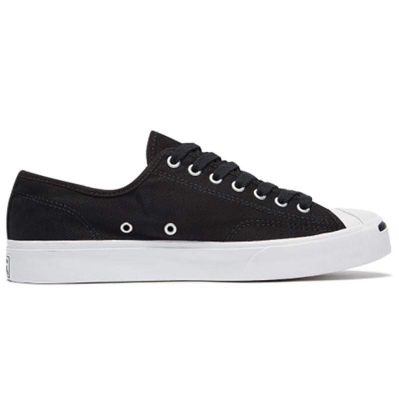 Converse Jack Purcell Smiles Low-top Canvas Shoes Unisex Black