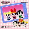 Genuine 12-13Cm Powerpuff Girls 2-1 Plush Keychain Bubbles Buttercup Doll Pendant Cute Girl Heart Bag Hanging Decoration Moe