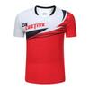 Quick-Dry Badminton Shirt Men Women Kids Sport T-Shirt Training Competition Uniform