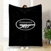 "Arsenal Logo with Cannon Design" Patterned Flannel Blanket Perfect for the Bedroom Living Room, Sofa, or a Little Nap