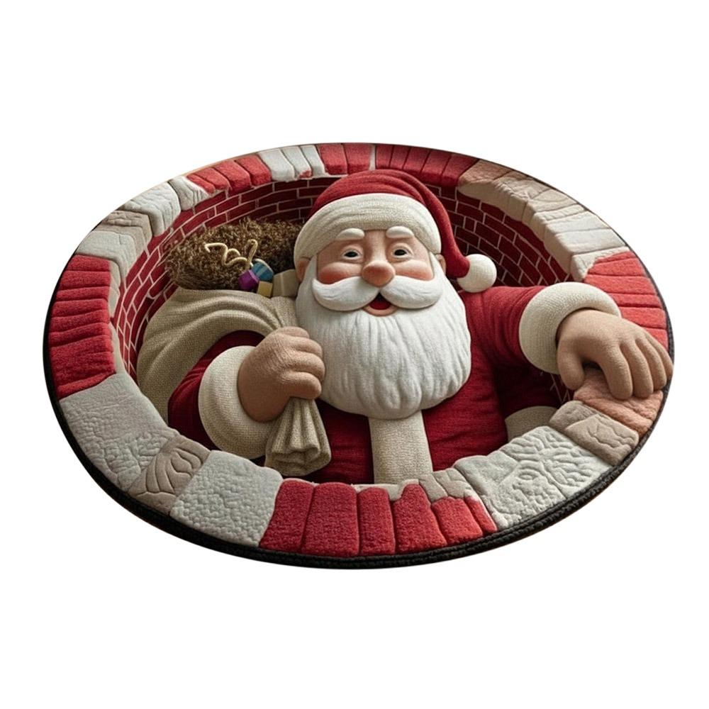 

60*60см Коврик под основание елки Имитация кашемира Коврик для двери спальни Гостиная 10