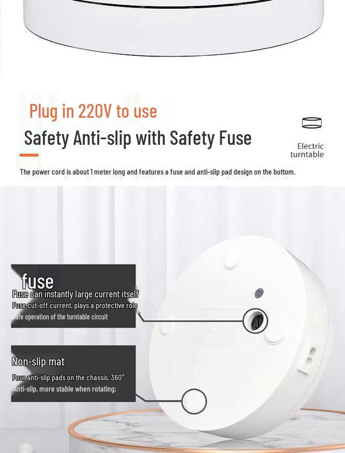 Automatic Rotating Display Stand with Remote for Photography and Live Streaming