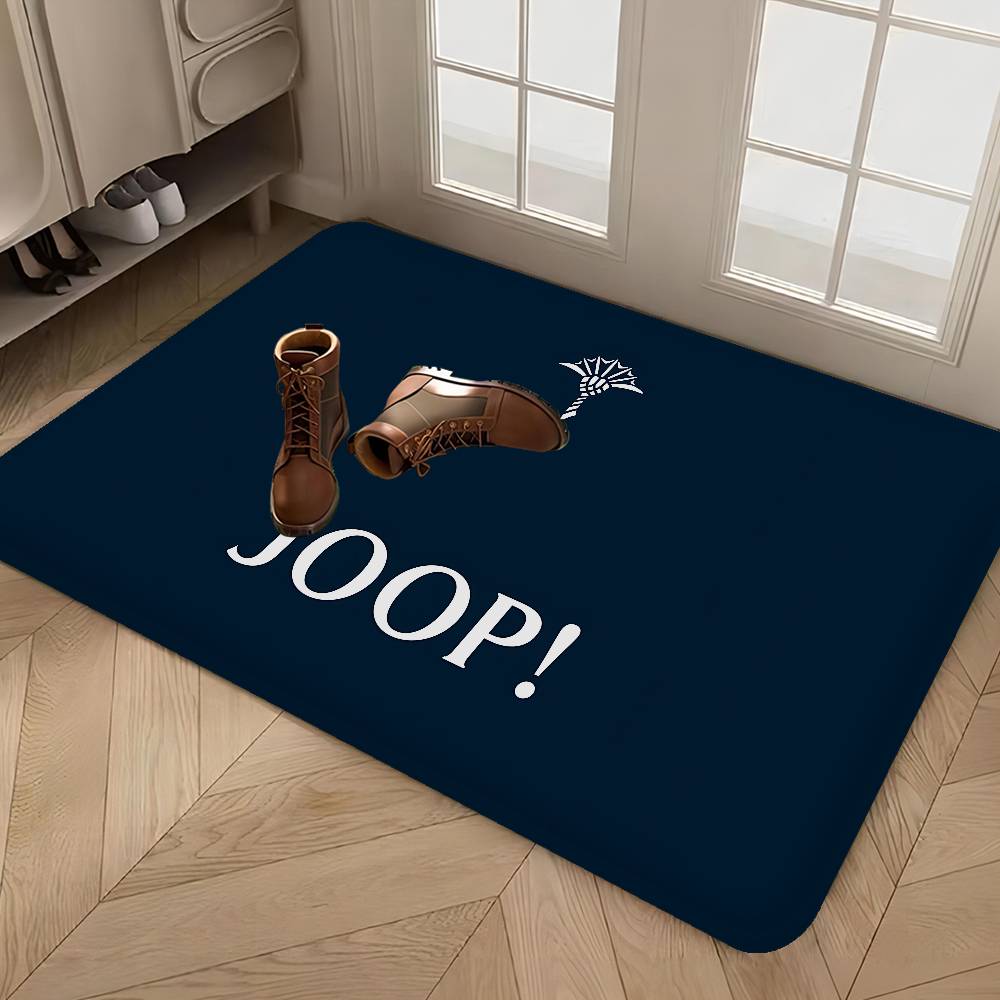 

Funny Printed Joop Floor Mat INS Style Soft Bedroom Floor House Laundry Room Mat Anti-skid Household Carpets 40x60cm