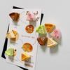 Lot de 5 Aimants de Frigo Mignons Tranches de Gâteau 3D Kawaii Dessert Autocollants Magnétiques Pour Décoration Maison Bureau Kawaii Embellissements DIY