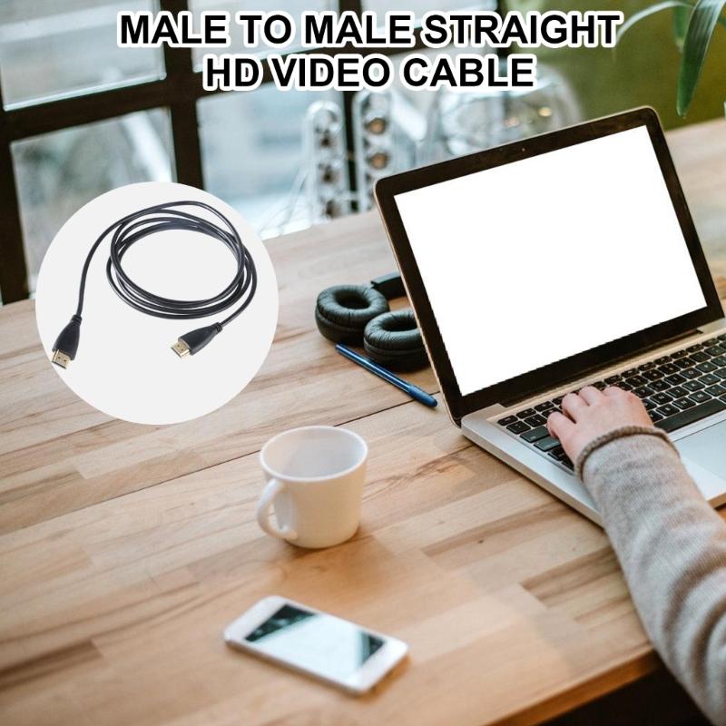 High Speed HDTV Cord Male to Male HDTV Wire 1080P HDTV to HDTV Cable for Gaming Consoles Projectors HDTV Monitors
