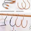 Versatile Manganese Steel Round Hook Strong Load-Bearing Perfect For Hats Ties Scarves & Bags Non-Deformable Home Essential U7I1