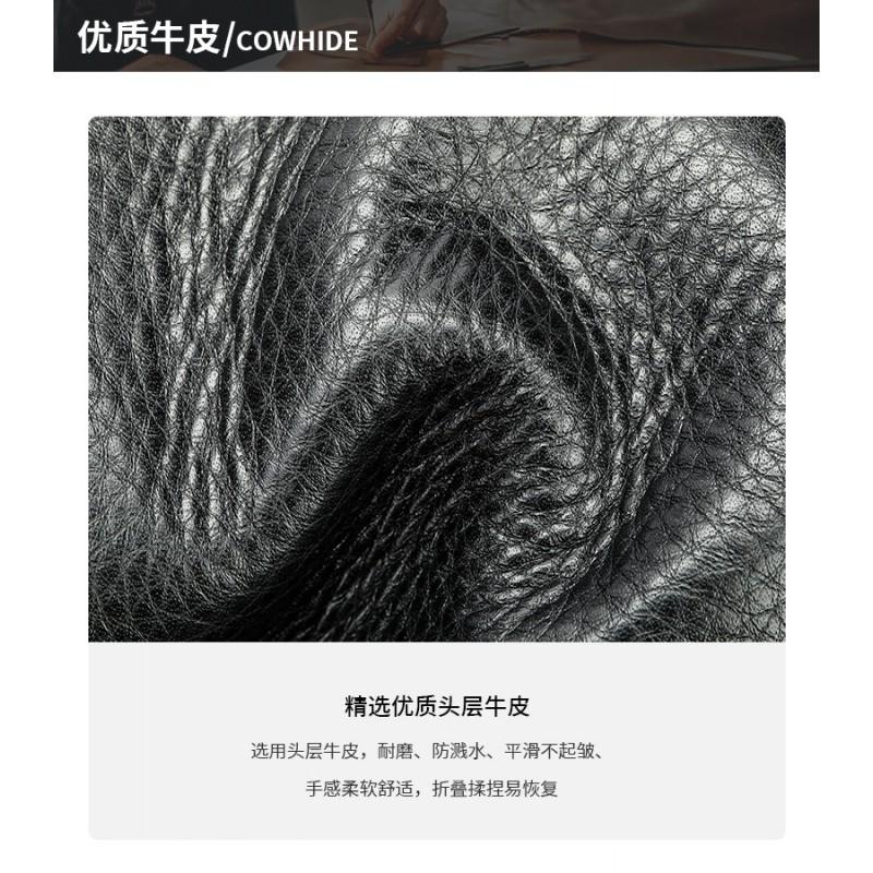 Real Cowhide New Business Casual Shoulder Bag Multifunctional Large Capacity Retro Leather Men's Crossbody Wholesale