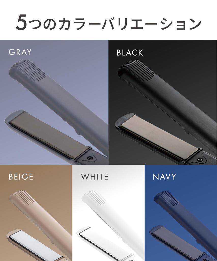 SALONIA Straightening International Voltage White SL-004SW Iron, 35mm, Compatible,