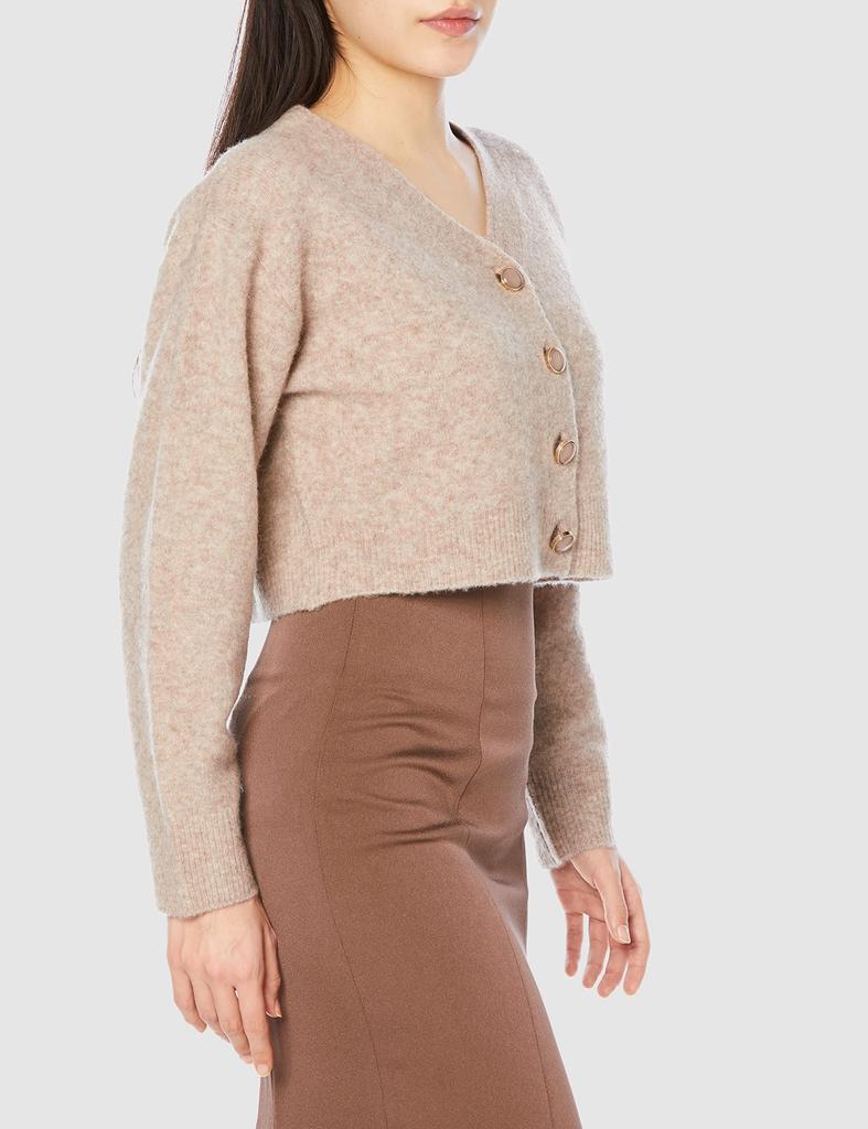 Snidel MOC Cropped Metal Button Cardigan SWNT231229 Women's