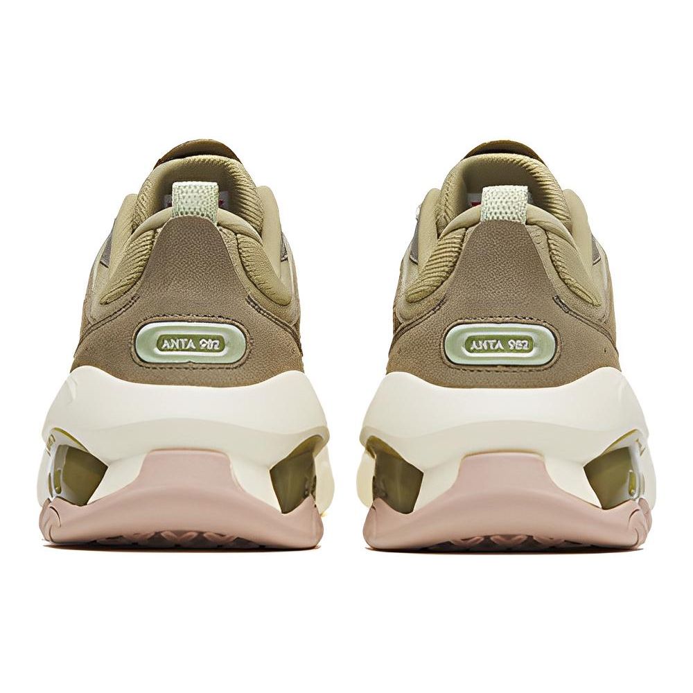 Anta Qiyuan 982 Wear-Resistant Non-Slip Lightweight Low-Top Sports Casual Shoes Men Sneakers Olive-Green 112318881-4