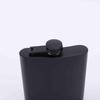 Matte Black 678 oz Portable Stainless Steel Outdoor Hip Flask