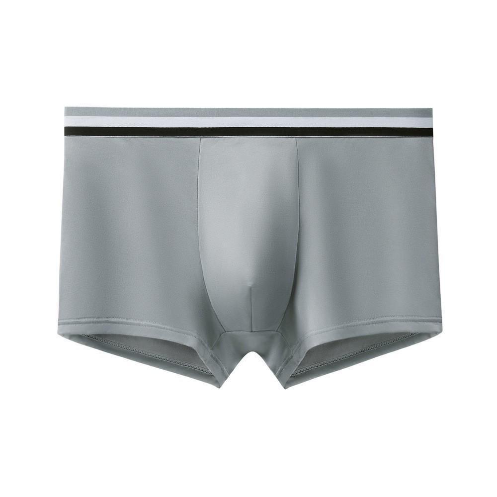 Men's Antibacterial Solid Color Boxer Briefs - Genuine Cafee Koaia Collection