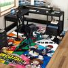 1pc My Hero Academia Chair Mat, Non-Slip Carpet for Office Chairs, Suitable for Home Decor, Living Room, Bedroom, Game Room, Birthday Gift, All Season