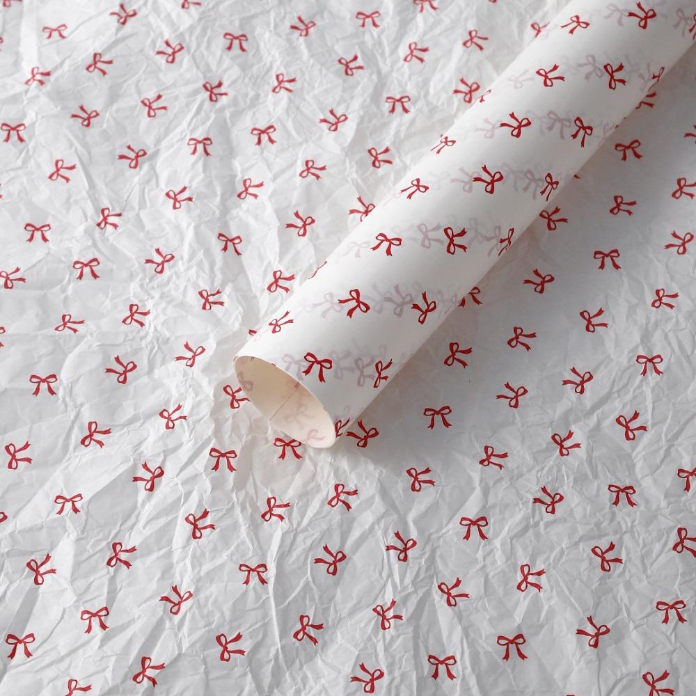 20pcs 50x70cm Hand-Kneaded Paper Cotton Paper Gift Packaging Paper Bouquet Wrapping Paper  DIY Craft
