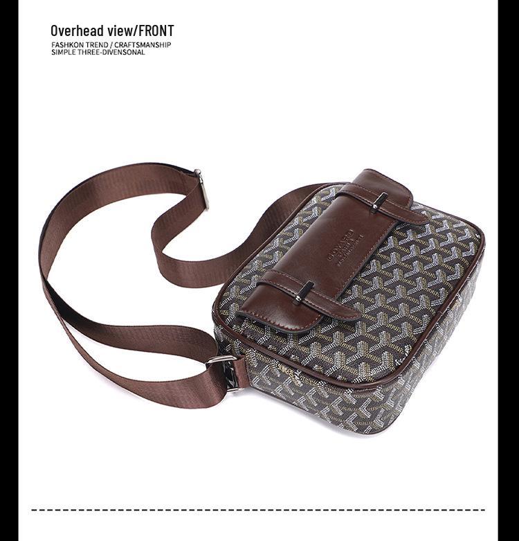 Men's Multifunctional Crossbody Phone Bag: Outdoor Casual Shoulder Bag for Work, Commute & Travel