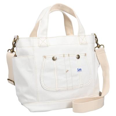 Lee KATE Shoulder Bag Large Capacity Lightweight Denim Cotton Handbag Unisex Men's Women's 320-5026
