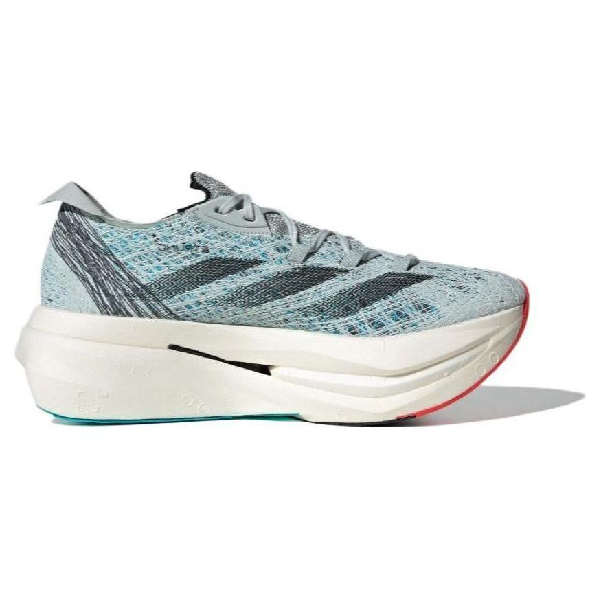 Adidas Adizero Prime X 2.0 Strung Wonder Silver Men Sneakers Grey Core-Black Bright-Red ID6911