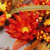 Fall Wreath Front Door 20 Autumn Wreath Lights Artificial Pumpkin Berry Wreath