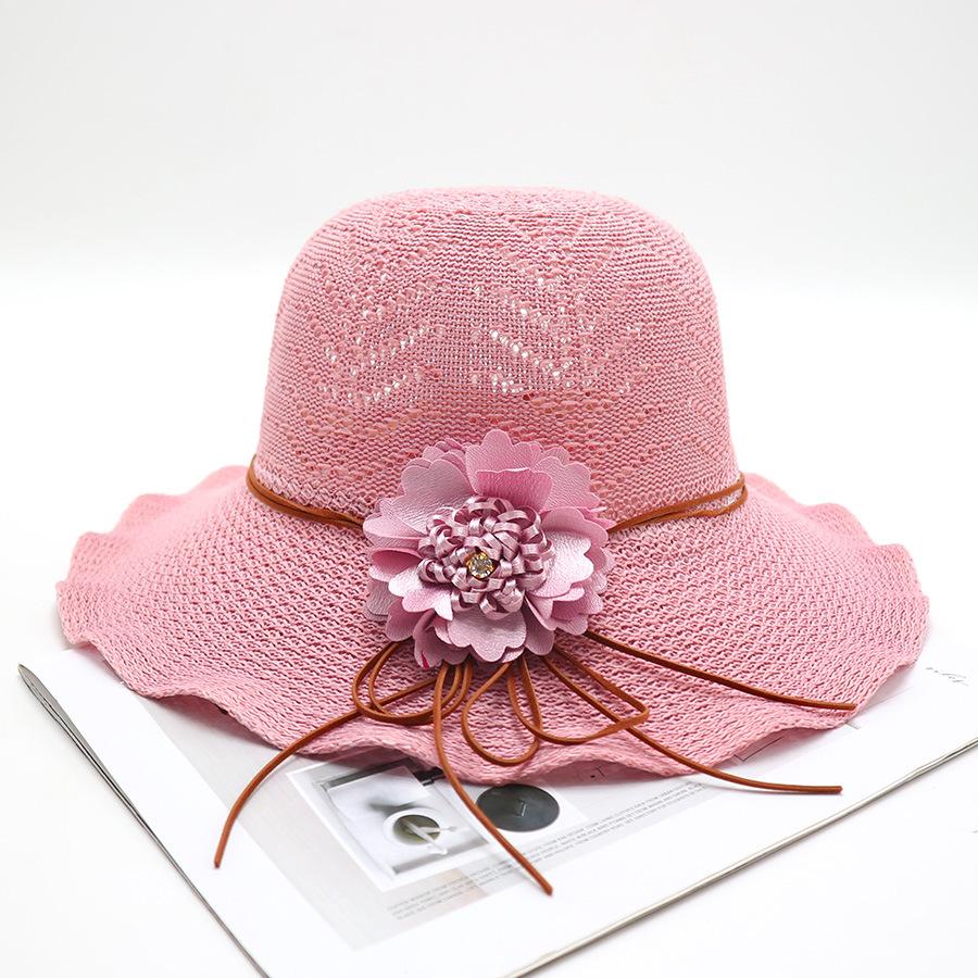 Women's Straw Hat with Large Brim, Summer Shading, Sweet and Versatile Cool Hat, Seaside Beach Hat, Sunscreen Hat, Women's Model