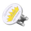 Durable Metal Golf Mini Magnetic Ball Marker Golfer Hat Visor Clip Accessory