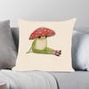 1 Stück Lustige Pflanzen Pilze Retro Kissenbezug Quadrat Schlafzimmer Sofa Freizeit Komfort Kissen Auto Wohnzimmer Heimdekoration