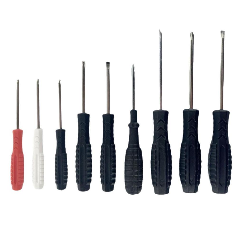 Wave Pattern Hardened Screwdriver Set (3.0/4.0/5.0) for Furniture Repair & Assembly