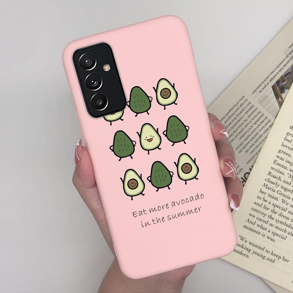 For Samsung A82 Phone Case Butterfly Lavender Matte Cover For Samsung Galaxy A82 A 82 Funda Soft Silicone Shockproof Bumper Capa