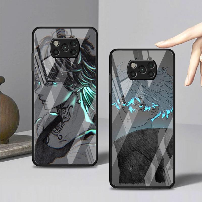Glass Case For Xiaomi Poco X3 NFC 11 Lite 11T F3 M3 For Redmi Note 11 10 9 8 Pro 10S 9S 9A 9C Phone Cover Tokyo Revengers