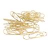40pcs Carbon Steel Pen Clips Golden Pen Holder Clips Small Portable Pen Clips for Stationery Office