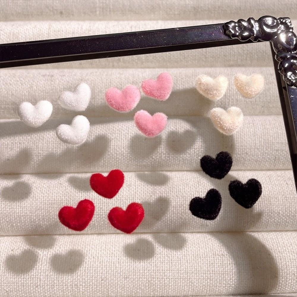 Resin Flower Charms Nail Charms Velvet Bow 3D Nail Art Decoration Accessories Supplies  DIY Nail