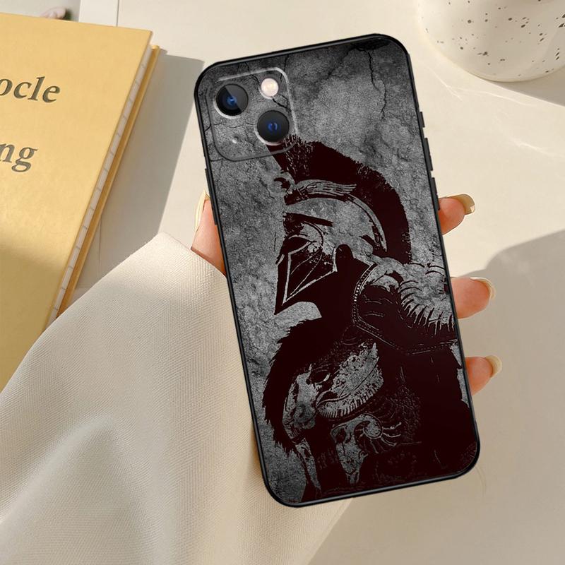 Spartan Phone Case For iPhone 13 12 11 14 15 16 Pro Max Case For iPhone XR X XS Max Plus Coque Capa