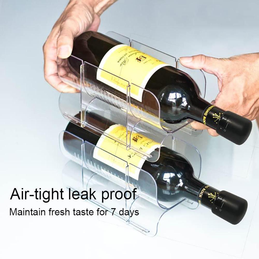 Reusable Wine Bottle Stopper with Rotating Lock, Mini Wine Saver Sealed Preserver Wine Keeper Corks