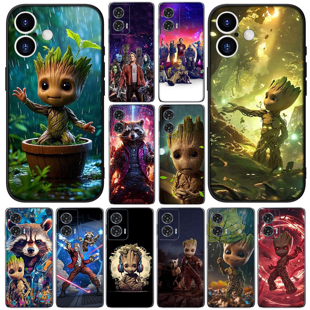 Phone Cover Guardians of the Galaxy Marvel Groots for Apple iPhone 16 15 14 11 Pro Max 7 8 Plus SE2 SE3 SE 2022 2020 Soft Case