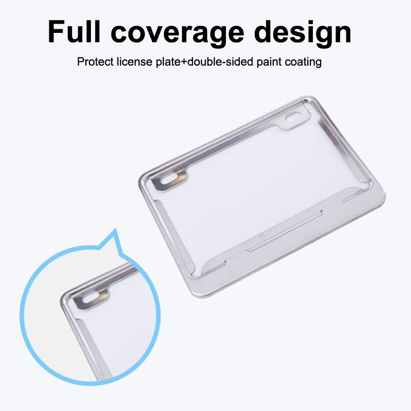 Motorcycle License Plate Frames Universal Aluminum License Plate Holder License Plate Holders Frame