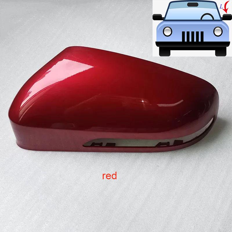 Protective Cover Door Mirror Shell For Chery Tiggo 7 Tiggo 8 X5 2017- Car Rearview Accessories Replace Pearl White