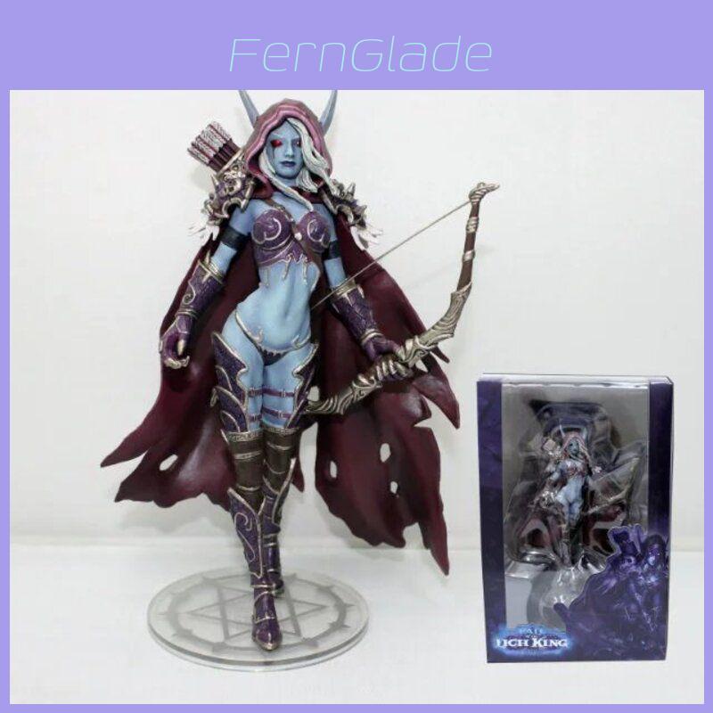 World Of Warcraft Sylvanas 7in Queen Model Decoration Game Manual