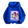 Kids' Retro Anime K-Pop Hoodie - Long Sleeve, Spring/Autumn Casual Wear for Boys & Girls