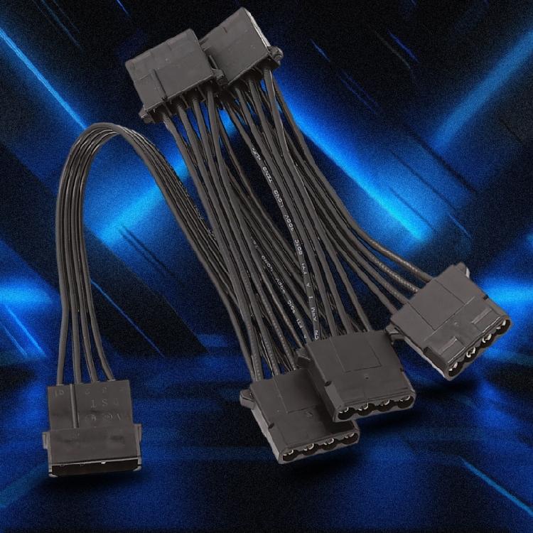 IDE To SATA Power Splitter Cable Big 4Pin To IDE SATA Power Conversion Line