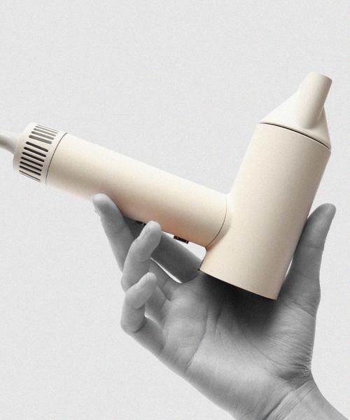 Sonicflow Mini Hair Dryer High-Speed BLDC Hair Dryer beige