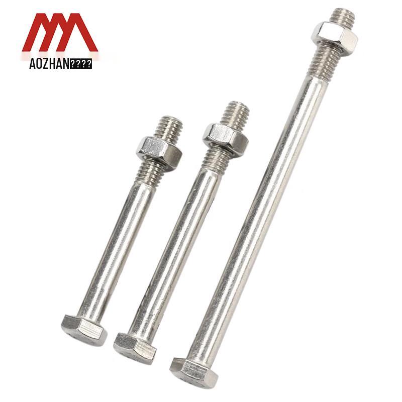 304 Stainless Steel Hex Bolt with Nut Kit