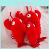 Adorable Realistic Lobster Plush Pillow Soft Toy For Creative Gift And Logo Customization