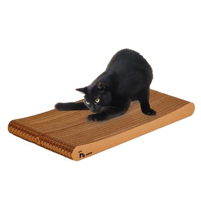 Nyans Katzenkratzbaum Kratzen Hergestellt in Katzenkratzbaum Standard Groß Nyans [Staubfrei, 1 Jahr Haltbarkeit, Japan] [Beliebter Baumstamm, Doppelseitig,